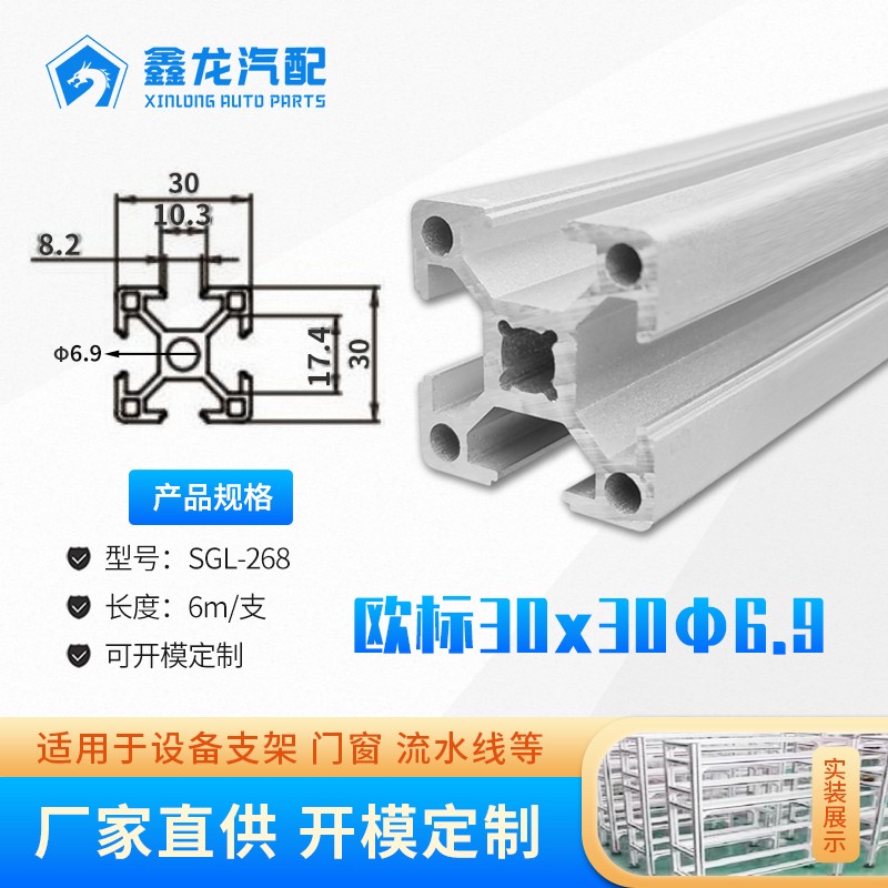 SGL-268 歐標(biāo)3030內(nèi)徑孔中Φ6